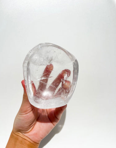 Clear Quartz Bowl #1 Halo Quartz